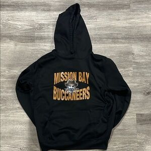 Mission Bay Buccaneers Black Hoodie